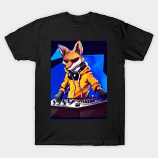 Fox at the DJ booth T-Shirt